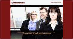Desktop Screenshot of humancapitalconsultants.com